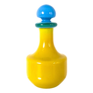 Art Glass Decanter by Erik Höglund, Sweden, 1960s For Sale