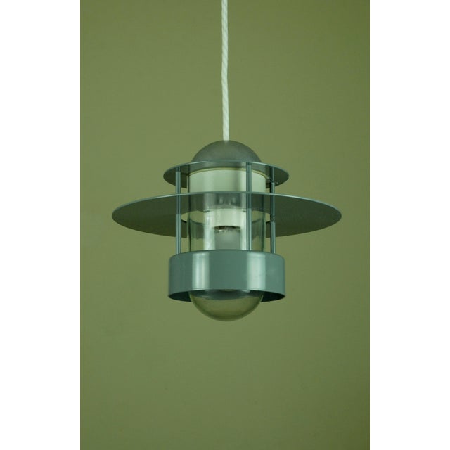 Metal Vintage Pendant Lamp by Jens Møller-Jensen for Louis Poulsen, 1980s For Sale - Image 7 of 11