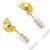 Early 21st Century Sea Shell Design Pearl Dangle Earrings, A Pair For Sale - Image 5 of 7