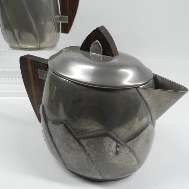 Art Deco Coffee Set by France H. Derbesy, 1930s For Sale - Image 6 of 16