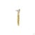 Gold 0.87 Carat Round Brilliant Cut White Diamond Yellow Diamond Gold Earrings, Pair For Sale - Image 8 of 9