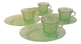Example of Indiana Glass Company Serving Sets