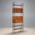 Vintage Bookcase in Mahogany Veneer, Italy, 1960s For Sale - Image 11 of 12