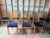Skovby Furniture Set of 8 Mid Century style Modern Teak Dining Chairs Well made, frame is sturdy Upholstery is useable as...