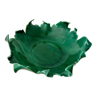 Organic Shaped California Pottery Bowl For Sale