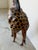 Tall - Vintage Leather-Wrapped Giraffe Sculpture For Sale - Image 9 of 12