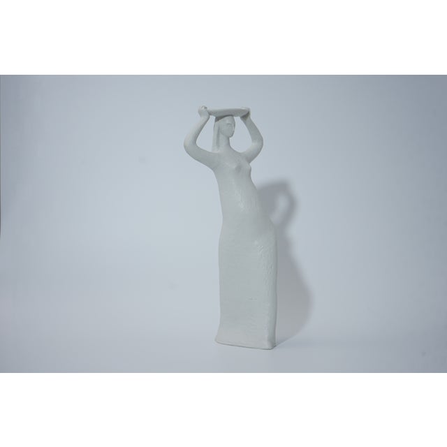 Mid-Century Modern Mid-Century Modern Porcelain Sculpture by Eva Moshack for Rosenthal For Sale - Image 3 of 12