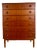 Danish Teak Chest of Drawers, 1960s For Sale