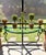 Metal Vintage Italian Carnevale Brass Botanical Bulb Bud Vases - Set of 3 For Sale - Image 7 of 17