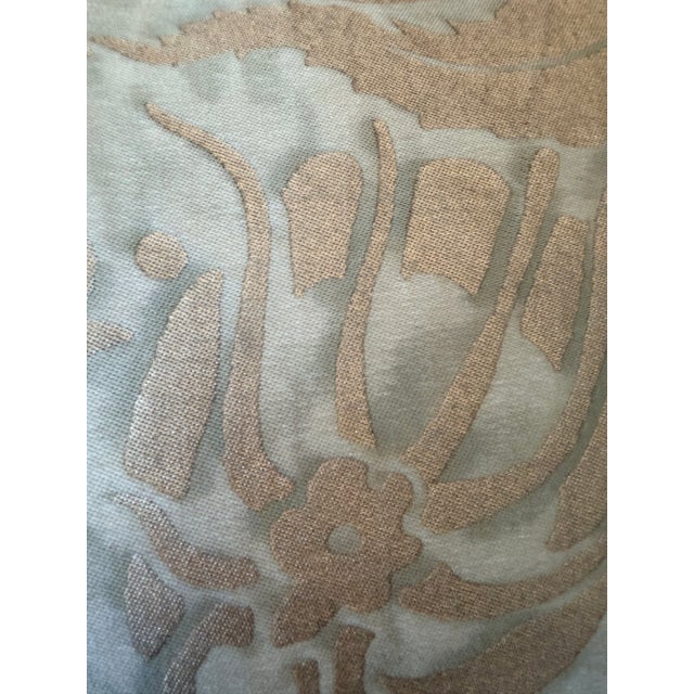 Fortuny Pair of Vintage Fortuny Melagrana Fabric Pillows For Sale - Image 4 of 5