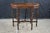 Mid Century Mersman Victorian Revival Walnut Burl Oval Inlaid Accent Table 30" For Sale - Image 10 of 18
