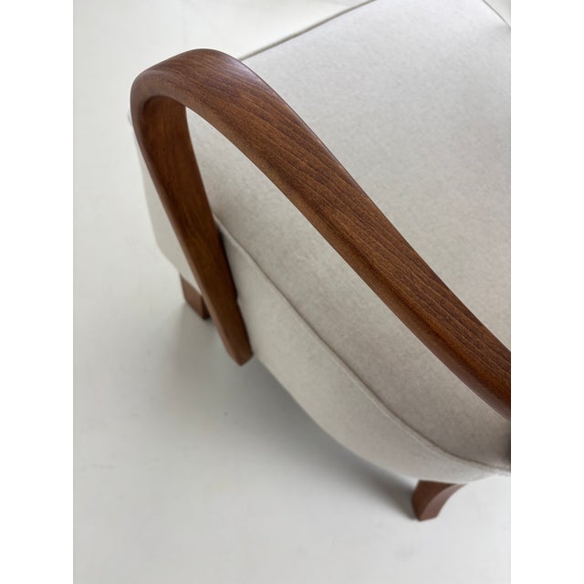 H-237 Armchair by J. Halabala, 1950s For Sale - Image 12 of 14