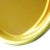 French Modern Sculptural Concave Yellow Glass Mirror For Sale - Image 6 of 10