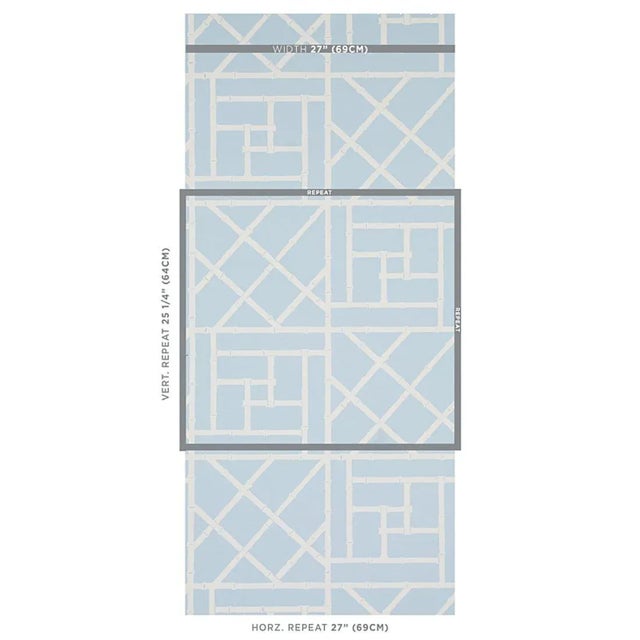 Part of the Cristina Buckley collection, glamourous Trellis is an ode to the ever-popular bamboo fretwork designs we...