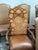 Castlegate Dover Camel Leather + Upholstered Chairs, Set of Six For Sale - Image 4 of 12