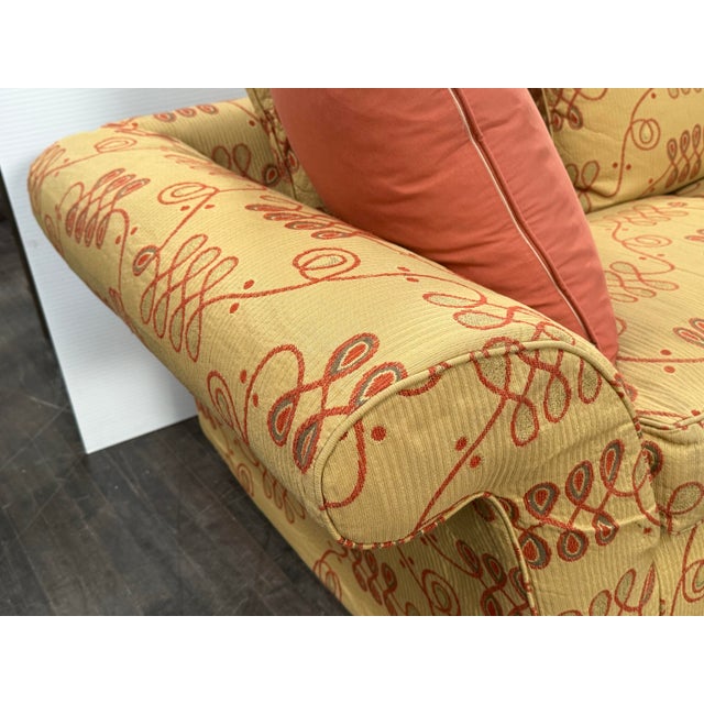 Queen Size Shabby Chic Bespoke Sleeper Sofa For Sale - Image 10 of 12