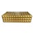 l'Objet 24k Gold-Plated Box With Suede Interior - Modern Decorative Objet For Sale