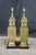 2 Mid Century Chinoiserie Etched Brass Table Lamps Asian Urn Tea Caddy Jar Pair For Sale - Image 11 of 18