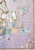 19th Century Chinese Fine Silk Embroidered Panel With Figures on Purple Ground For Sale - Image 10 of 16