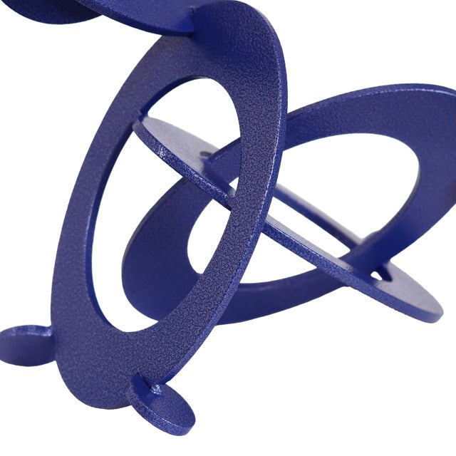 Metal Blueberry 2 - Original Abstract Circle Metal Sculpture For Sale - Image 7 of 9