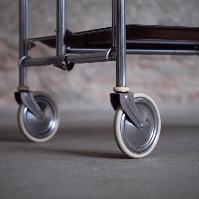 Italian Serving Trolley, 1960s For Sale - Image 14 of 15