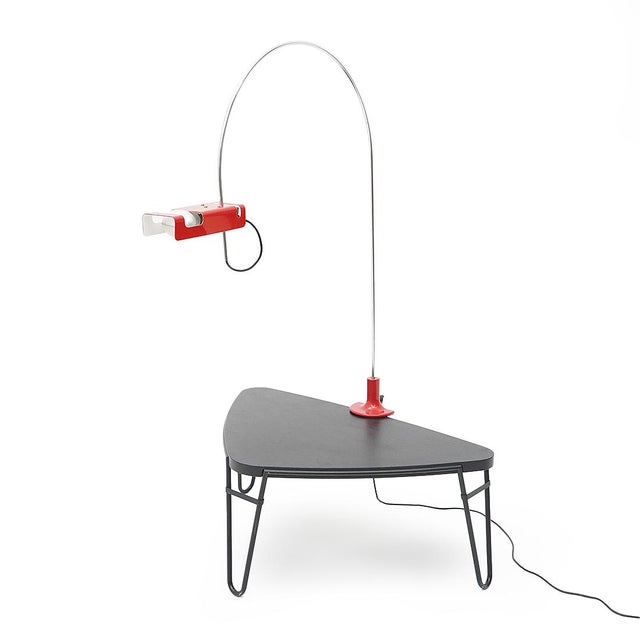 Joe Colombo Spider Clamp Table Lamp by Joe Colombo for Oluce, 1960s For Sale - Image 4 of 17