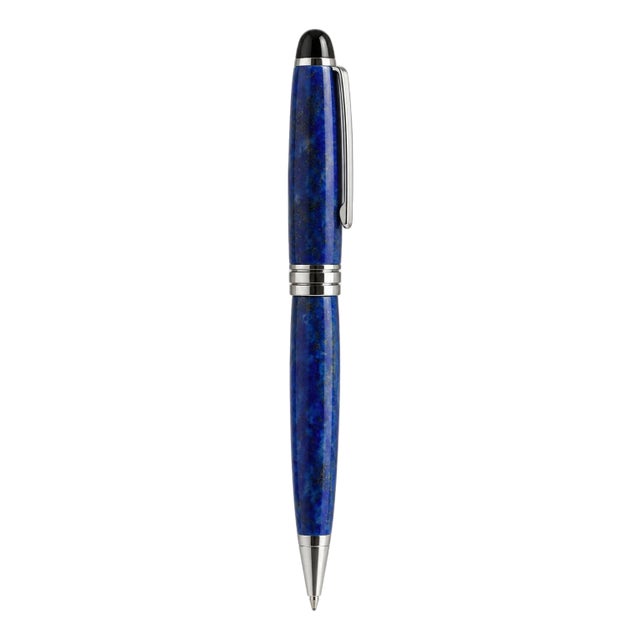 Lapis Lazuli Ballpoint Pen Gemstone Writing Instrument Usa Made For Sale