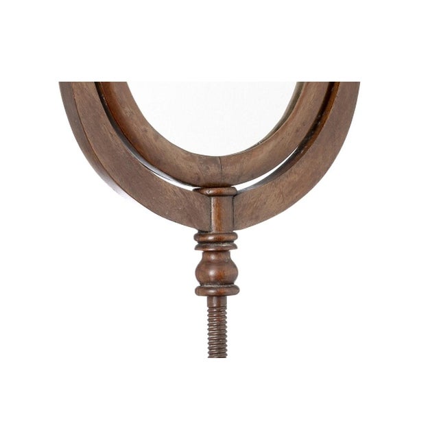 Wood Table Top Dressing Mirror, 19th Century For Sale - Image 7 of 8
