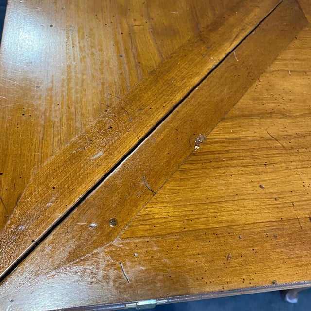 French Louis XV Style Handkerchief Folding Game Table For Sale - Image 9 of 13