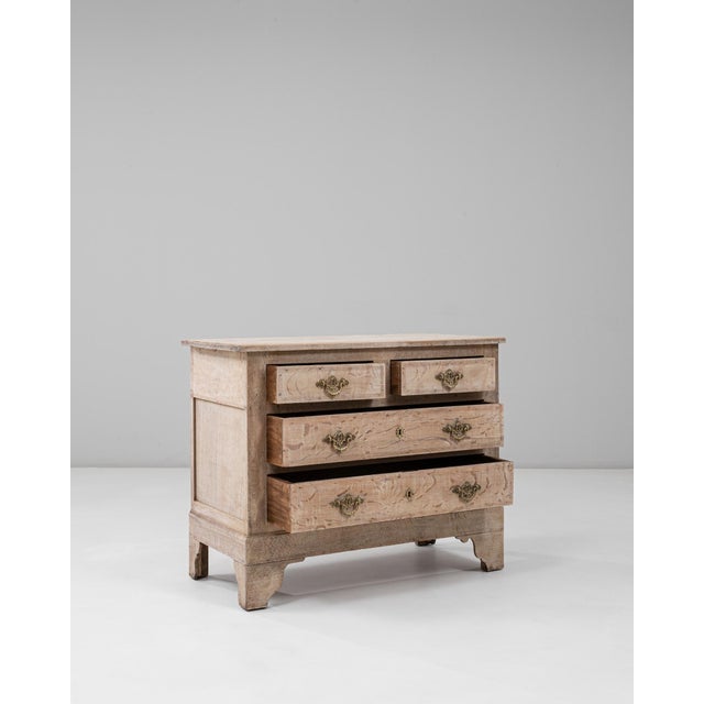 1900s French Louis XVI Oak Chest of Drawers For Sale - Image 4 of 18