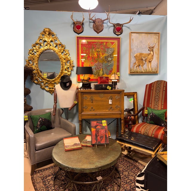 Vintage Open Arm English Chair For Sale - Image 11 of 11