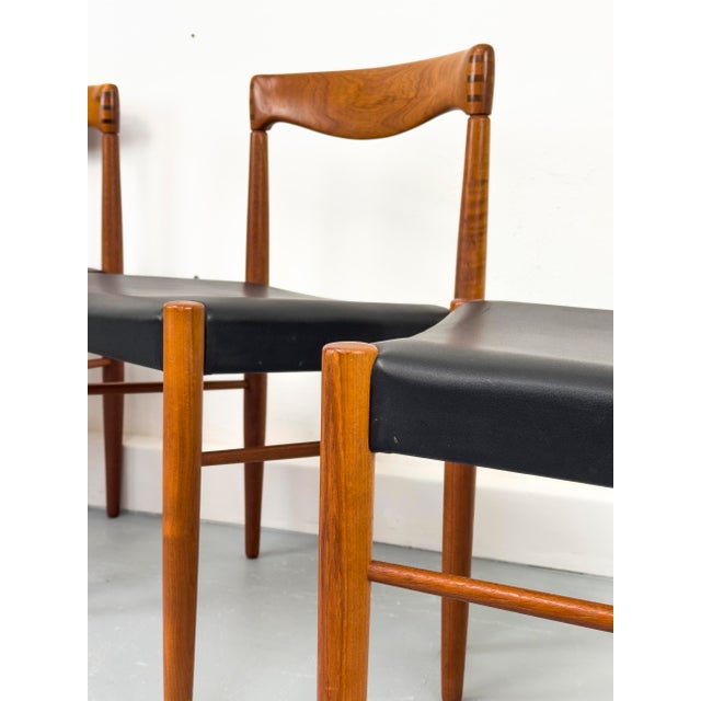 Wood Danish Teak Dining Chairs by H. W. Klein for Bramin, 1960s, Set of 4 For Sale - Image 7 of 18