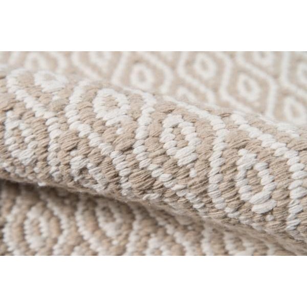 Erin Gates Newton Davis Beige Hand Woven Recycled Plastic Area Rug 3'6