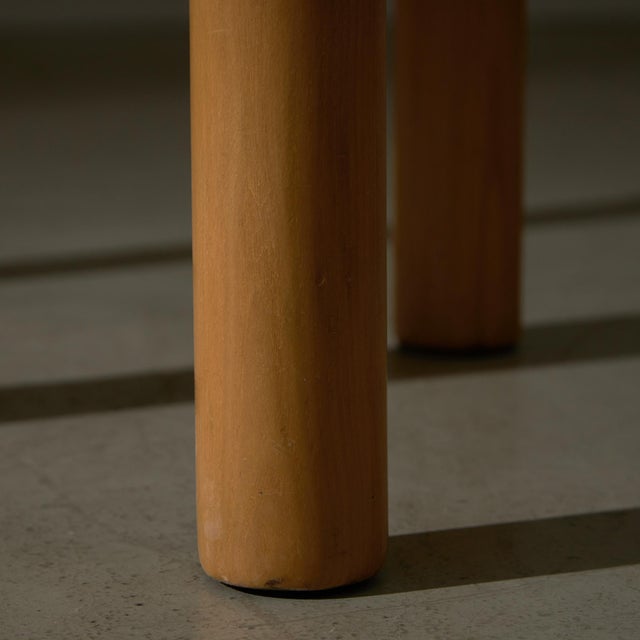 Italian Wooden and Wicker Chair, 1960s For Sale - Image 13 of 15