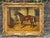 Brown Oil on Board Painting of Horse in Stable by Louis Nadler, Early 20th Century For Sale - Image 8 of 12