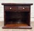 This is a vintage Ethan Allen solid pine dry sink cabinet featuring classic Early American / Colonial styling, a rich dark...