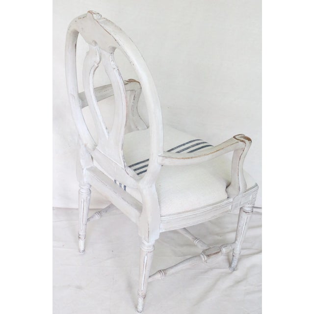 Mid 19th Century Swedish Gustavian Dining Chairs, Set of 6 For Sale - Image 12 of 13