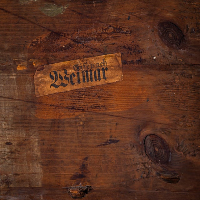 Biedermeier Secretaire Desk in Cherrywood, Germany, 1820 For Sale - Image 9 of 15