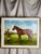 Very fine custom-framed oil on board equestrian painting titled “Man O’ War” painted by widely accomplished and well known...
