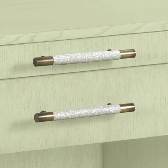 Traditional Shea Bedside Table in Guilford Green - a Pair For Sale - Image 3 of 4