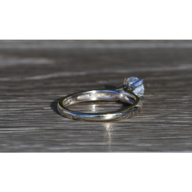 The Sumner Street: Ladies 14K Two Tone 0.50 CTW Diamond Engagement Ring For Sale In Philadelphia - Image 6 of 10