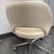Eero Saarinen for Knoll Executive Office Chair, Pearl Boucle For Sale - Image 12 of 12