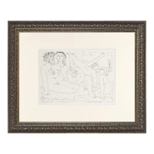 Vintage Pablo Picasso Vollard Suite Print 1956