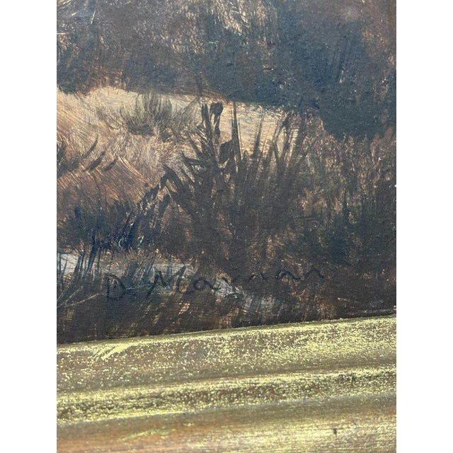 Paint David Marrian, Landscape, Original Painting, Framed For Sale - Image 7 of 7