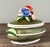 Italian Vintage Italian Ceramic Mushroom Soup Tureen With Ladle and Lid For Sale - Image 3 of 10