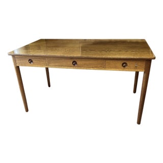 Oak Desk by Hans Wegner for Andreas Tuck, 1950s For Sale