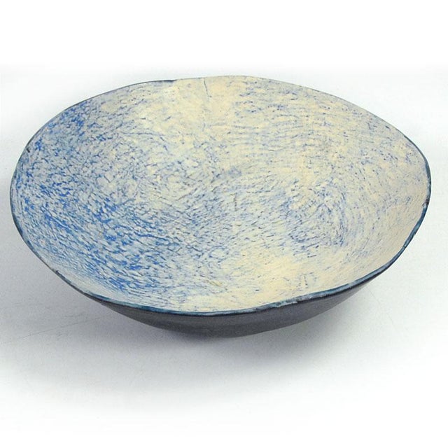 Brutalist Sculptural Decorative Pottery Bowl by Joanna Wysocka, 2010s For Sale - Image 3 of 9