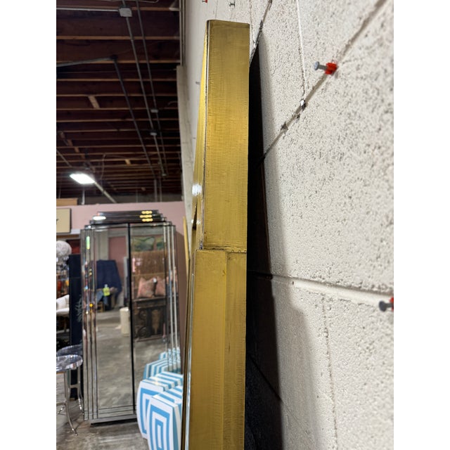 Mr Brown Mr Brown London Brass & Malachite Mirror For Sale - Image 4 of 8