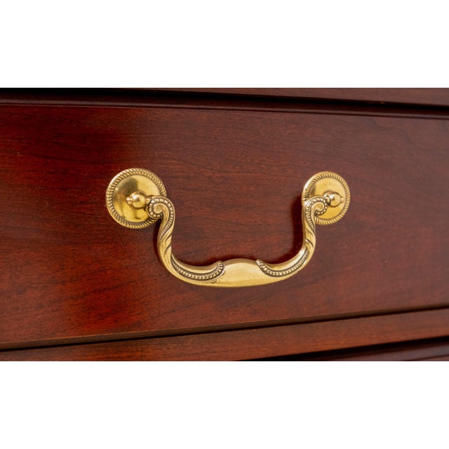 Pennsylvania House Cherry Fitted Interior Bedroom Armoire For Sale - Image 15 of 18