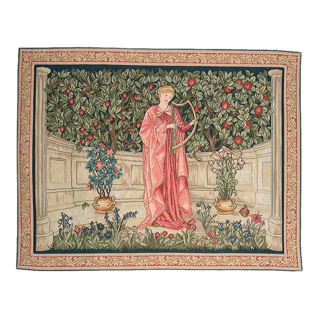 The Minstrel Loom Woven Tapestry - 82 X 105 Cm (2'8" X 3'5") - Requires Rod Size 3 For Sale